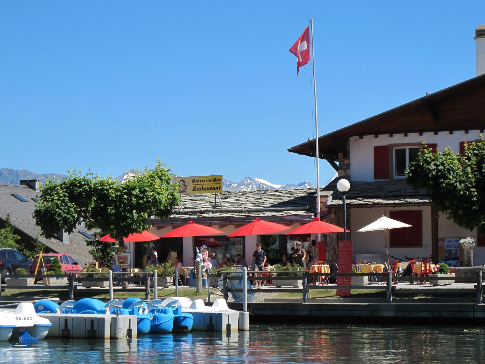 Hotel Du Lac Crans-Montana Exterior foto