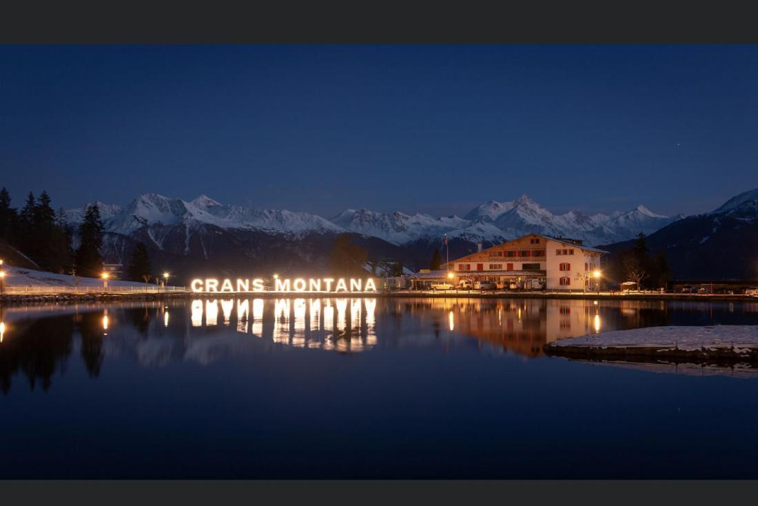 Hotel Du Lac Crans-Montana Exterior foto