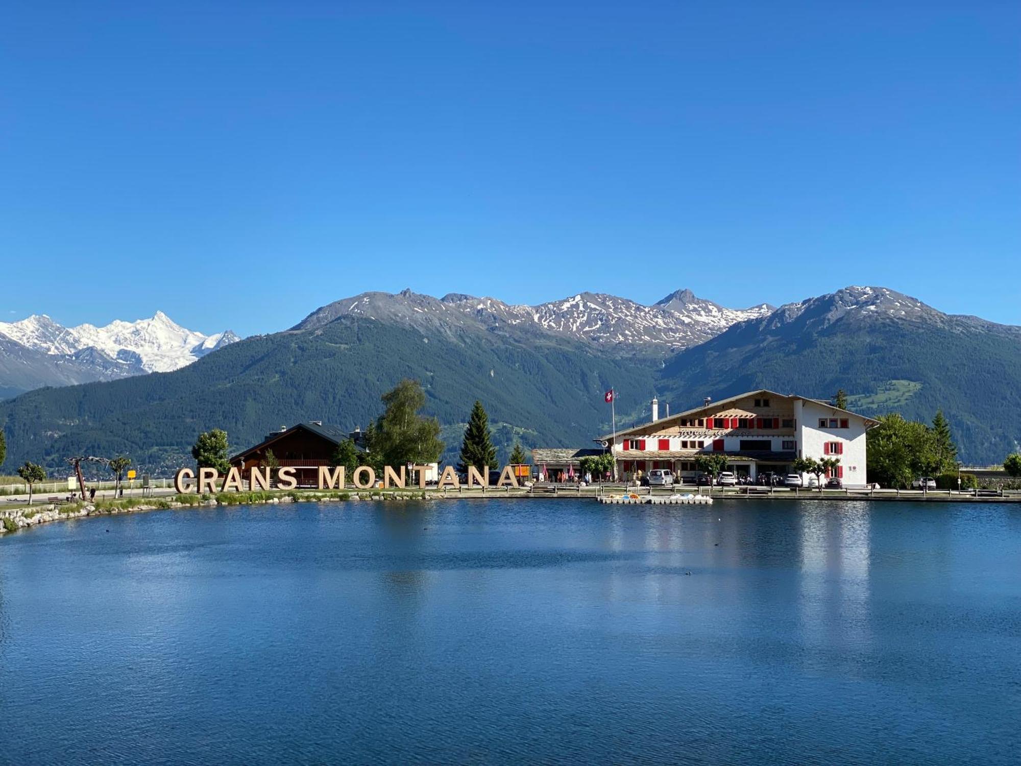 Hotel Du Lac Crans-Montana Exterior foto